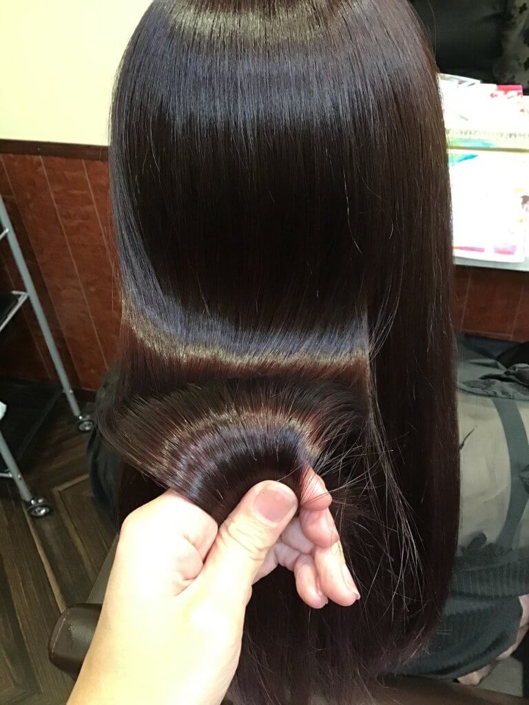 amara 立川の髪質改善1
